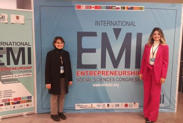 Uluslararası Ticaret ve İşletmecilik Bölümü Araştırma Görevlimiz Merve Alagöz İstanbul’da düzenlenen “4th International EMI Entrepreneurship and Social Sciences Congress” Etkinliğine Katıldı  
